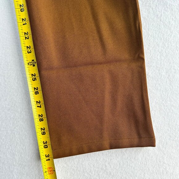 Remi x Revolve Pants Womens Medium Brown Danielle Belted Preppy Chic Lagenlook - Picture 8 of 12